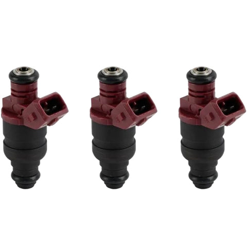 HP injection 3Pcs Fuel Injectors 5WY2404A For MIA11720 John Deere 825i Gator 3 Cylinder New