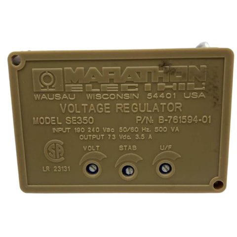HP injection SE350 AVR Automatic Voltage Regulator Compatible With Marathon Generator