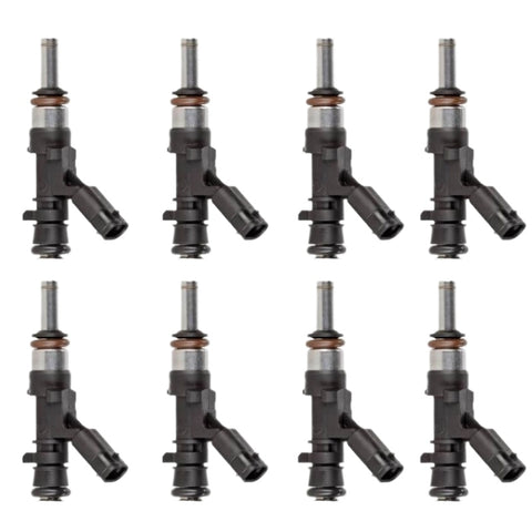 HP injection 8PCS Fuel Injectors 0280158142 for AMG C63 CL63 CLK63 CLS63 E63 ML63 R63 S63 SL63