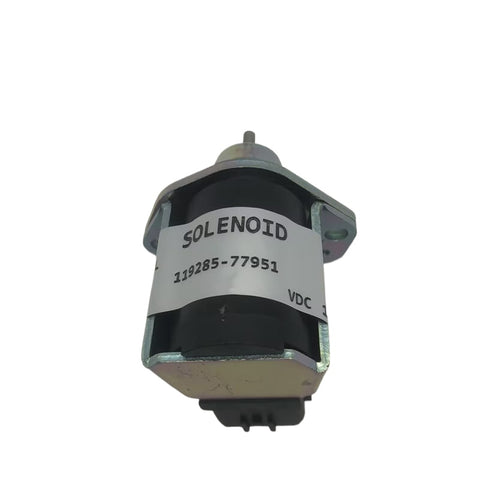 Fuel Solenoid 12V 1503ES-3TNA72 119285-77952 119285-77951 Compatible with Yanmar Diesel Engine 3TNE78 3TNE82A 3TNE88 3TNA72