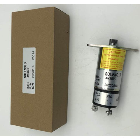 HP injection 4N3890 Fuel Stop Solenoid Valve Fits For Caterpillar CAT 3406B 3406C 3304 3306