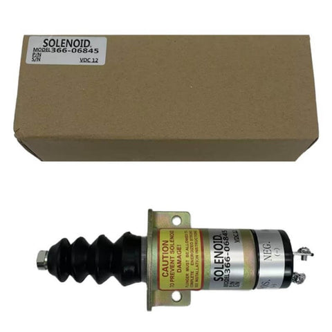 HP injection 366-06845 Shutdown Solenoid Valve Fits For Woodward Lister Petter Engine