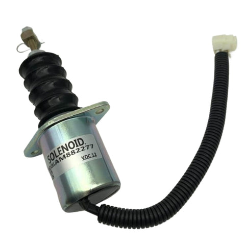 HP injection AM882277 Fuel Shutoff Solenoid Compatible WIth John Deere 670 770 870 970 1070