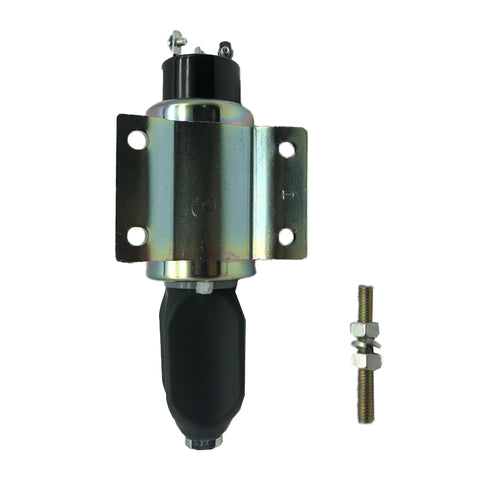 HP injection Fuel Shutoff Stop Solenoid Valve 12V 2001-12E2U1B1S1A for Woodward 3 Terminals