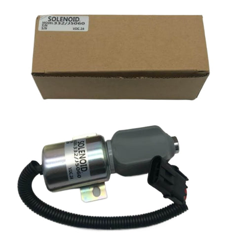 HP injection 716/30091 24V Fuel Stop Solenoid Valve For JCB JS240 JS260 JS130 JS160 JS180