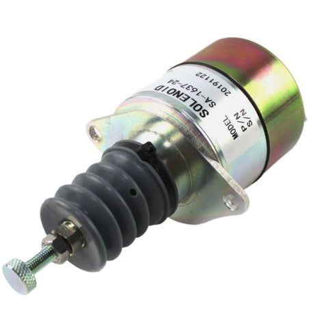 HP injection 24V Fuel Shutoff Solenoid 307-1101 SA-1637-24 For Onan MEP002A MEP003A Woodward