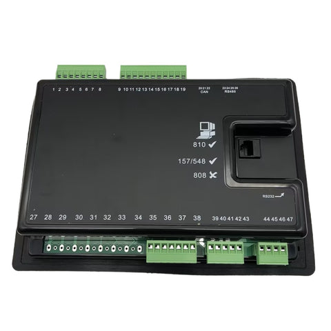 HP injection DSE5110 Generator Electronic Controller Module Control Panel DC 8~35V Continuous LCD Display