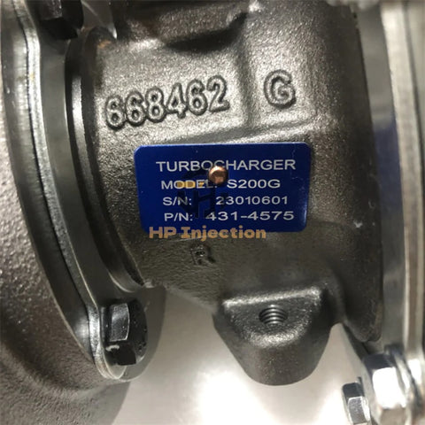 431-4575 S200 Turbo Turbocharger For Caterpillar XQP150 Generator Set C7.1 Engine CAT