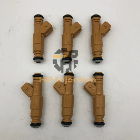 6 PCS Fuel Injectors 0280155746 for Volvo V90 2.9L 1997-1998 960 2.9L 1995-1997